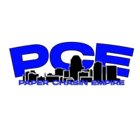 the logo for paper chase empire